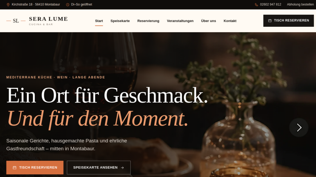 Vorschau: SERA LUME