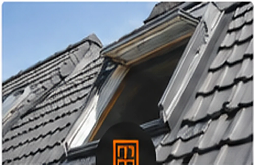 Modernisiertes Dach mit Dachfenster
